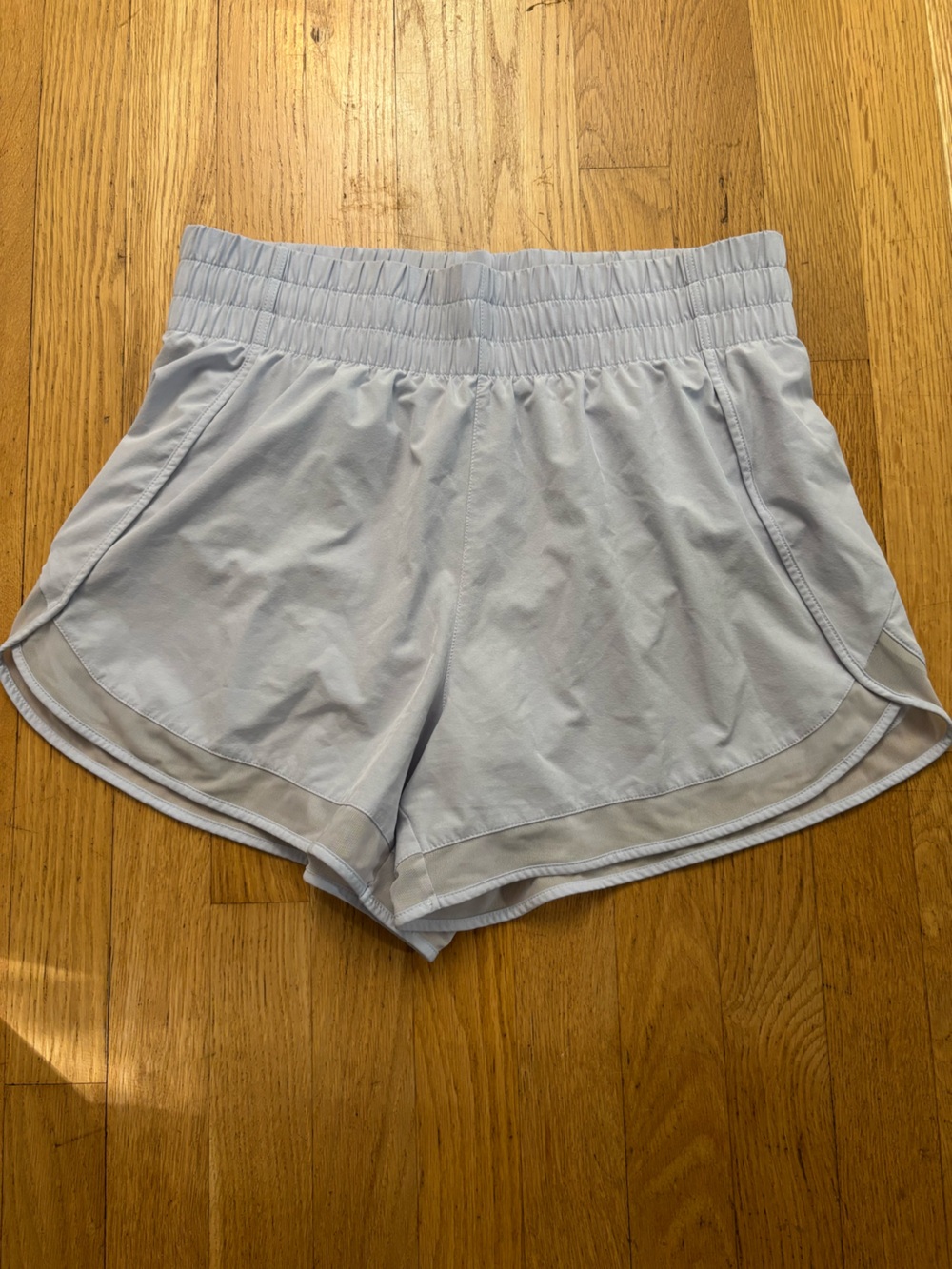 Athleta High Rise Mesh Racer 3” Shorts